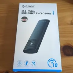 ORICO M.2 NVMe SSDドライブエンクロージャー