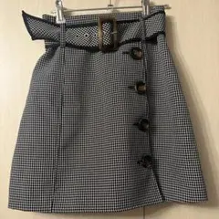 REDYAZEL チェック柄ミニスカート