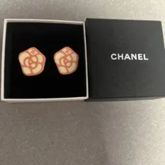 CHANEL フラワーモチーフ イヤリング