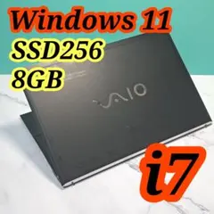 人気VAIO✨軽量893g SSDノートパソコン Windows11 小型薄型 - メルカリ