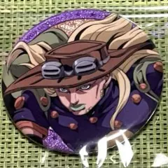 ジョジョワールド オーロラ缶バッジ ジャイロ ジョニィ - メルカリ