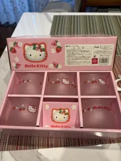 Hello Kitty ストロベリーグラス5個セット