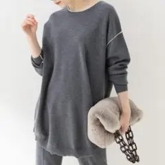 スピック＆スパン　タグ付き　 ウールスムースプルオーバー