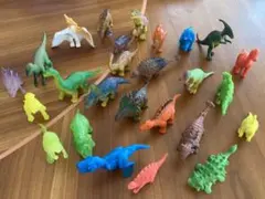 恐竜フィギュアセット 27体 多色