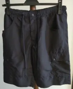 ユニクロ ショートパンツ　レディース　紺色　サイズL