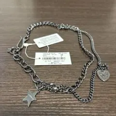 JEANASIS チャームヴィンテージチェーンネックレス ブラック