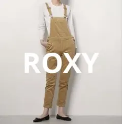美品 ROXY ロキシー コーデュロイ オーバーオール サロペット ベージュ Sのサムネイル