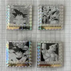 ドラゴンボール40周年記念　オリジナルイラストレーション　ウエハース　シール