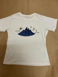 mont-bellモンベル白TシャツレディースLL位半袖ホワイト山太陽月のサムネイル