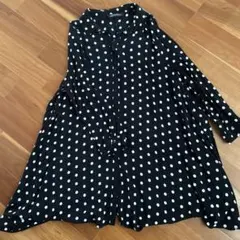 ZARA⭐︎水玉模様の長袖シャツ