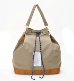 ☆Daily russet DAISY☆2wayショルダー巾着バッグ大☆トート