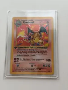 Charizard 1st Edition Shadowless英語版