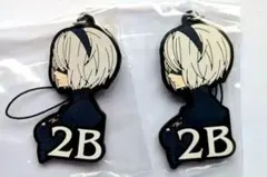 2個セット 未開封 2B NieR:Automatラバーストラップのサムネイル