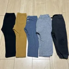 UNIQLO ユニクロ　ジーユー　GU H&M 90サイズ　ズボン　パンツ　黒