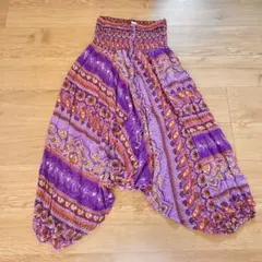 美品⭐︎marine wave ボヘミアン アラジン　サルエルパンツ