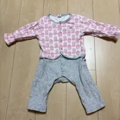 ラグマート ロンパース ピンク 80cm