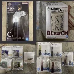 BLEACH フィギュア C賞 藍染惣右介 D賞湯呑 その他おまけ