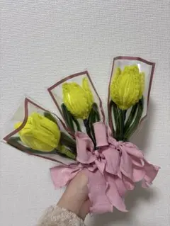 モールフラワー　チューリップ　3本セット
