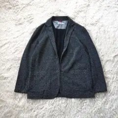 Hush Puppies カーディガン ツイード調 グレー L カジュアルのサムネイル