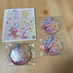 フレッシュプリキュア まとめ売り 食玩 色紙art 缶バッジ