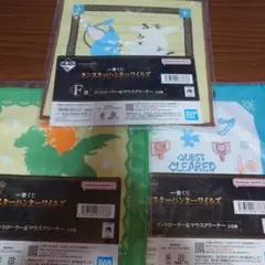 一番くじ　モンスターハンターワイルズ　F賞　コントローラ＆マウスクリーナー