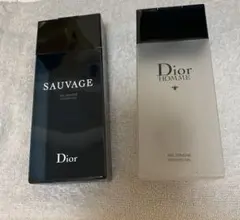 Dior Sauvage & Homme ボディソープ 200ml 2本セットのサムネイル