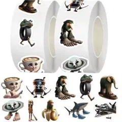 イタリアンブレインロット シール カット売り ご褒美シール 100枚