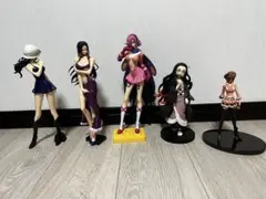 【まとめ売り】ONE PIECE・鬼滅の刃 フィギュア 5体セット