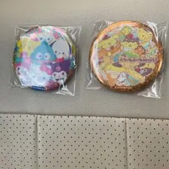 サンリオ　缶バッジ 2個セット