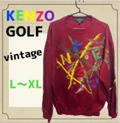 KENZO GOLF スウェット サイズ L vintage 日本製のサムネイル