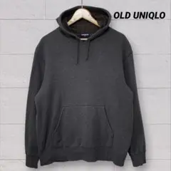 90s オールドユニクロ　OLD UNIQLO グレー　パーカー