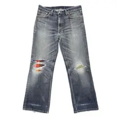 Levi's 507 パッチワーク 鬼ヒゲ 再構築 デニムarchiveのサムネイル