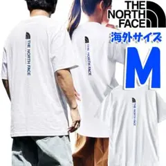 ノースフェイス メンズ 半袖Tシャツ 海外M 日本L相当 白 ver