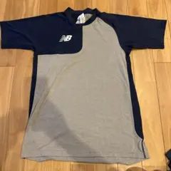 New Balance 半袖 ネイビー グレーのサムネイル