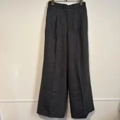 ツイード ワイドパンツ