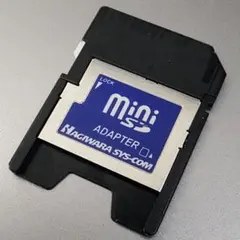 ハギワラシスコム miniSDアダプター