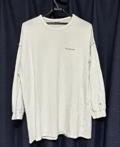 ロペピクニック CONVERSE コンバース 天竺ロングTシャツ ホワイト M