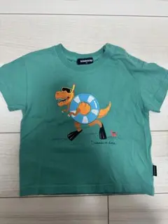 klädkäp 恐竜 プリント Tシャツ 90
