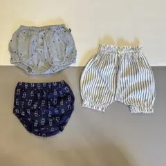 ベビーパンツ バルーンパンツ ブルマ 3点セット tete a tete