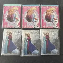 ディズニー　アナ雪　メモ帳➕ノート　各3セット　合計6個セット
