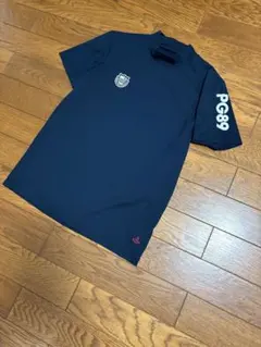 美品】PGG パーリーゲイツ ハーフジップ モックネック シャツ サイズ6