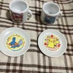 ポケットモンスターアドバンスジェネレーション　　　マグカップくらぶ2個　お皿2枚