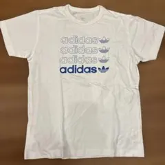 adidas ロゴ Tシャツ L ホワイト　90's 未使用