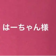 はーちゃん様専用ページ