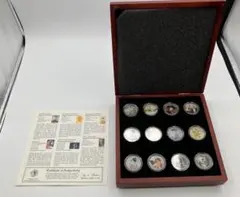 リベリア共和国貨幣1978年プルーフコインセット 証明書あり 未開封