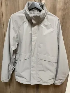 UNIQLO ウィンドプルーフ　スタンドブルゾン　グレー　Lサイズ