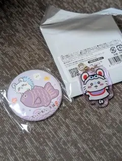 ちいかわもぐもぐ本舗　モモンガチャーム　缶バッジ