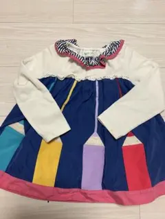 ベイビーチア　鉛筆トレーナー　チュニック110