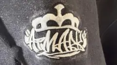 ATMARK ブランド　グレー ジップアップパーカー