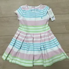 Ralph Lauren ストライプ ワンピース 18M 身長85 体重12kg